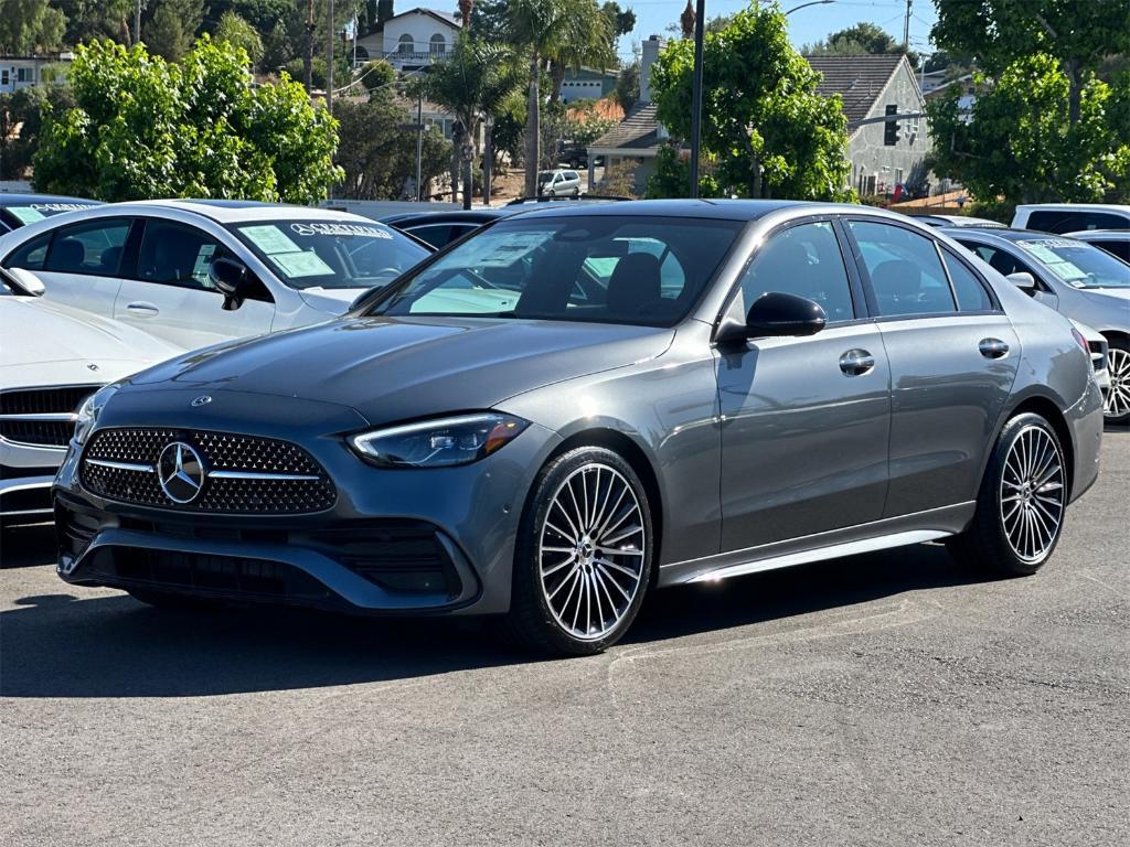 new 2025 Mercedes-Benz C-Class car, priced at $60,655