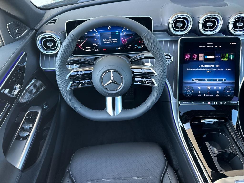 new 2025 Mercedes-Benz C-Class car, priced at $60,655