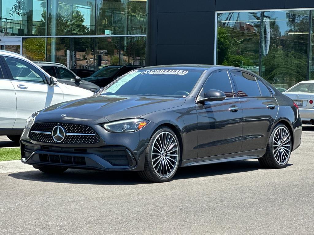 used 2022 Mercedes-Benz C-Class car, priced at $29,397