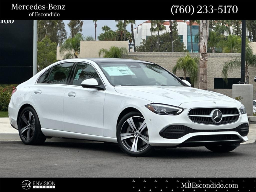 new 2025 Mercedes-Benz C-Class car, priced at $53,355