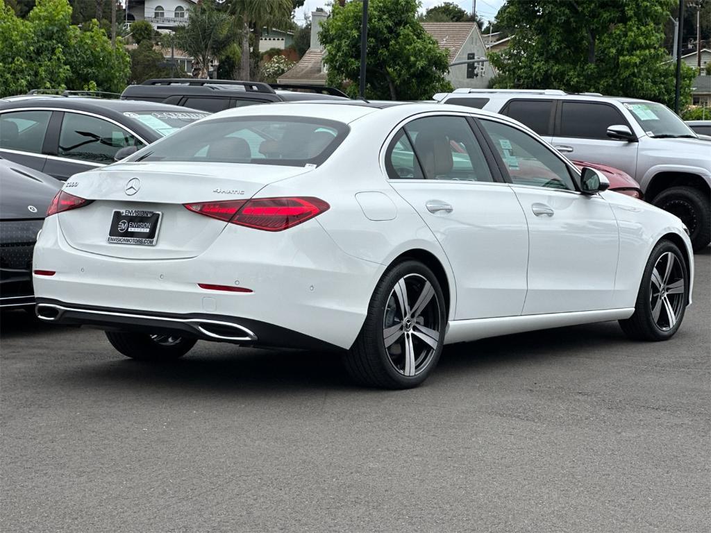 new 2025 Mercedes-Benz C-Class car, priced at $53,355
