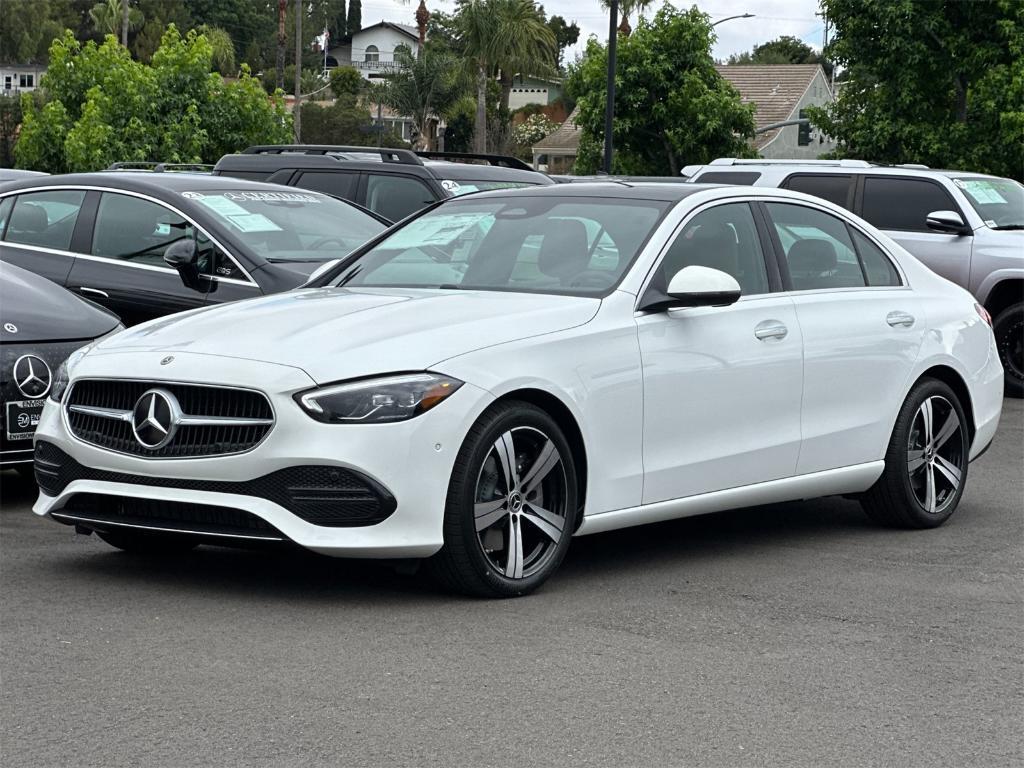 new 2025 Mercedes-Benz C-Class car, priced at $53,355