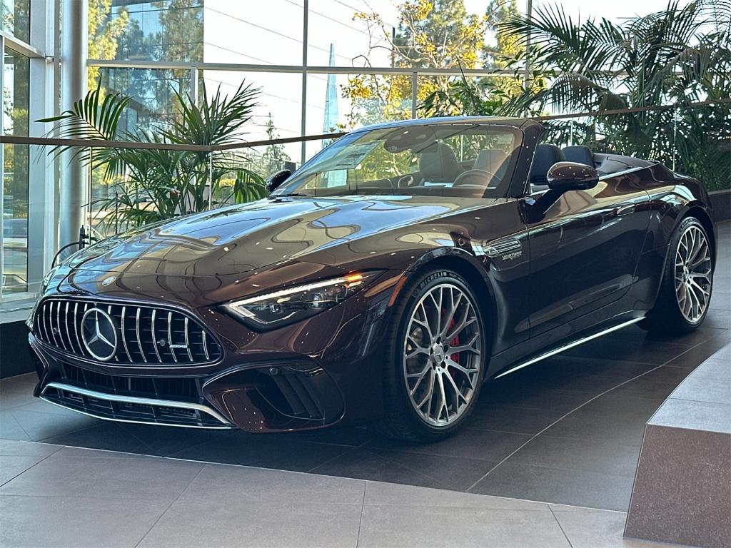 new 2026 Mercedes-Benz AMG SL 55 car, priced at $159,660