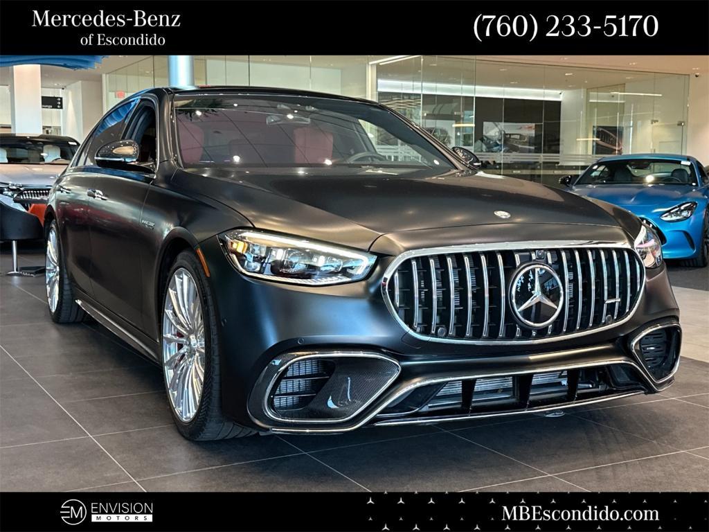 new 2025 Mercedes-Benz AMG S 63 E car, priced at $220,895