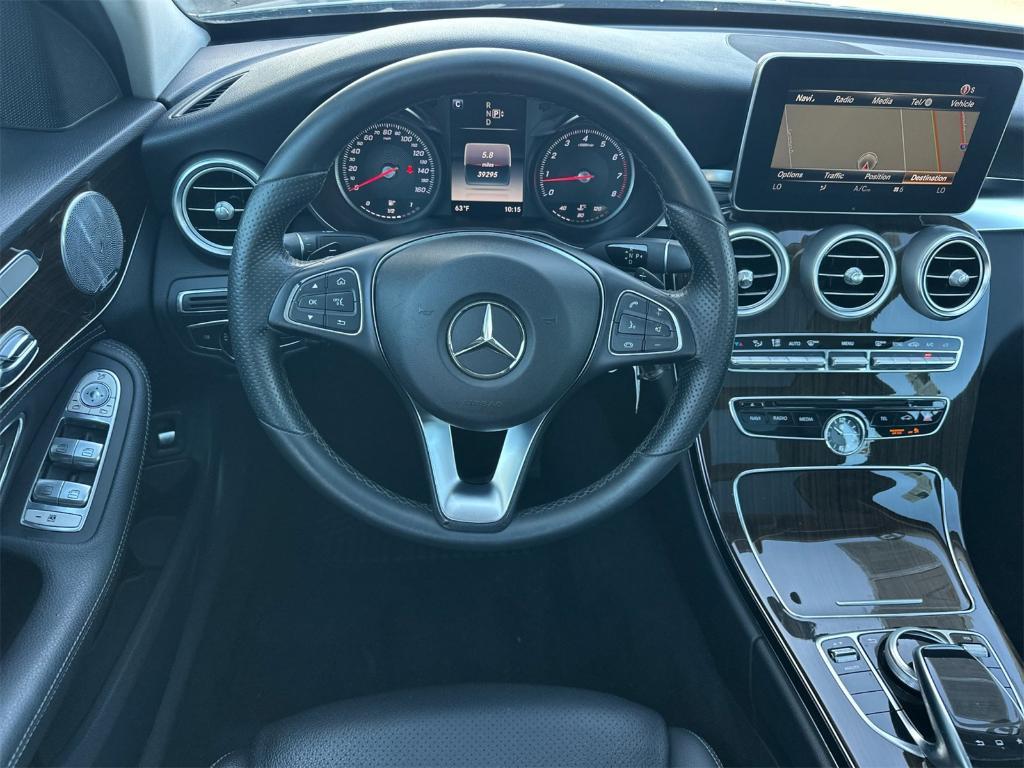 used 2015 Mercedes-Benz C-Class car, priced at $18,597