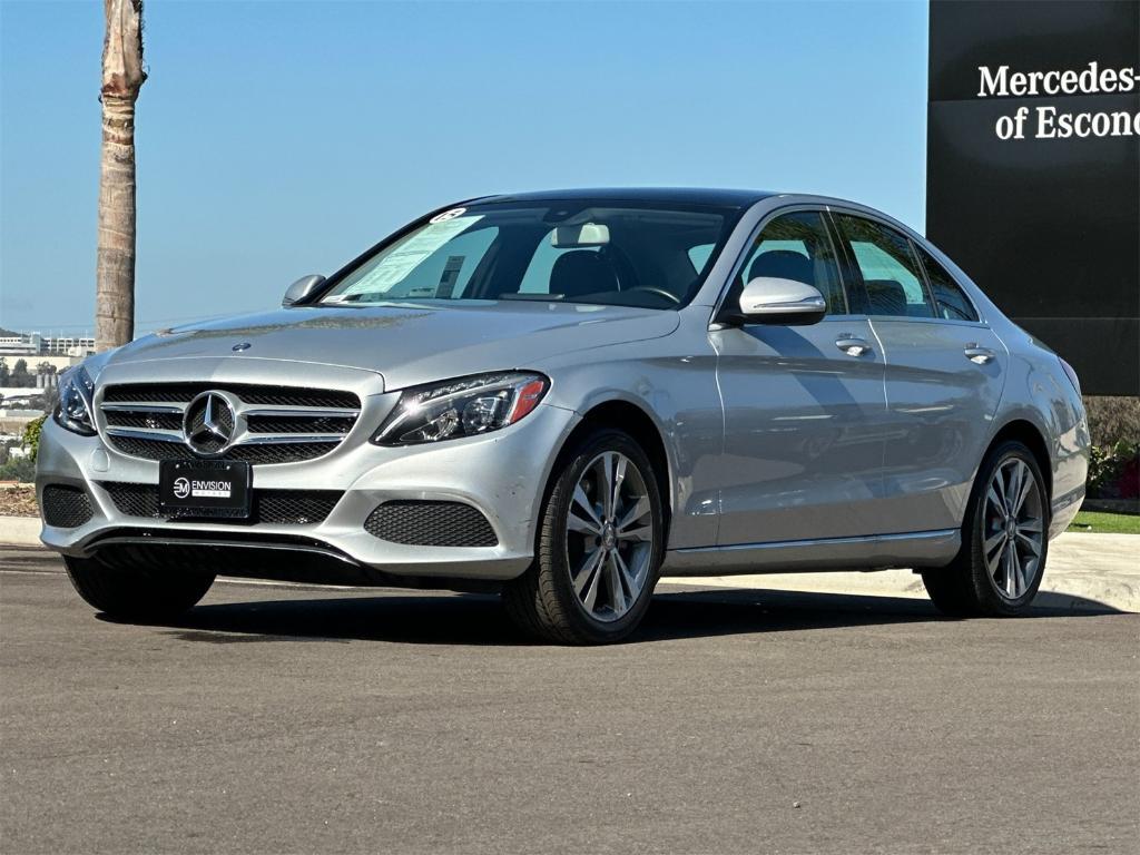 used 2015 Mercedes-Benz C-Class car, priced at $18,597