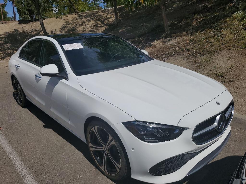 used 2023 Mercedes-Benz C-Class car, priced at $34,997
