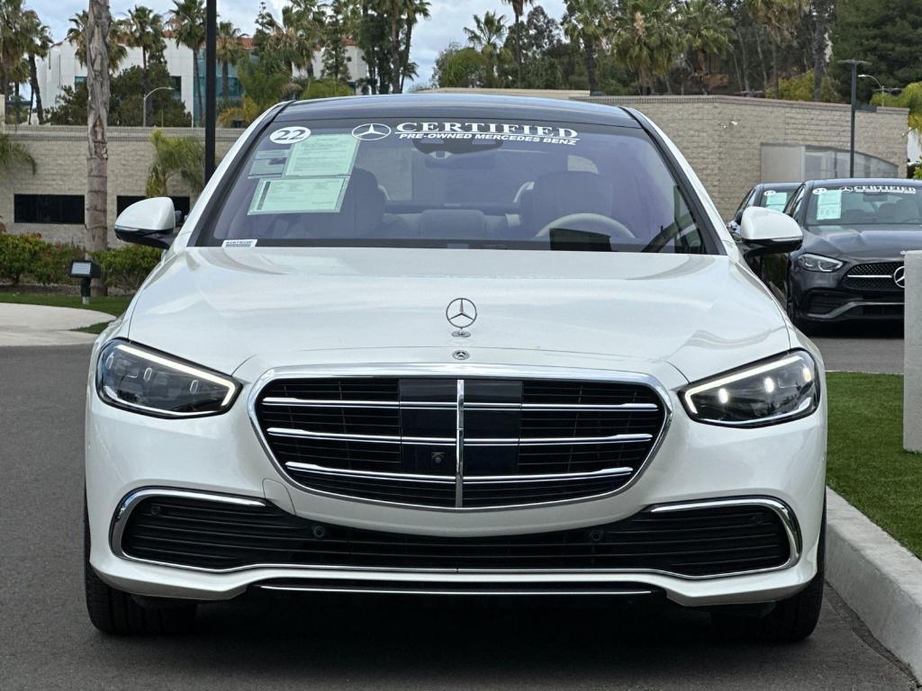 used 2022 Mercedes-Benz S-Class car, priced at $61,597