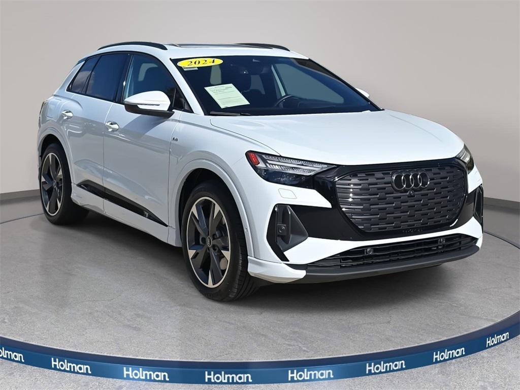 used 2024 Audi Q4 e-tron car, priced at $39,999