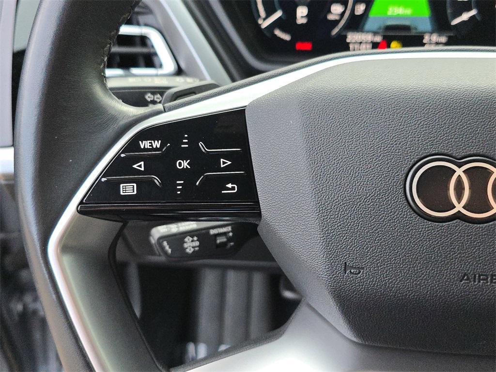 used 2024 Audi Q4 e-tron car, priced at $29,985