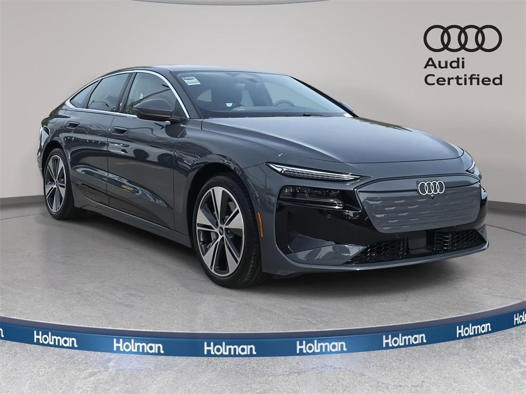 used 2025 Audi A6 e-tron car, priced at $52,895