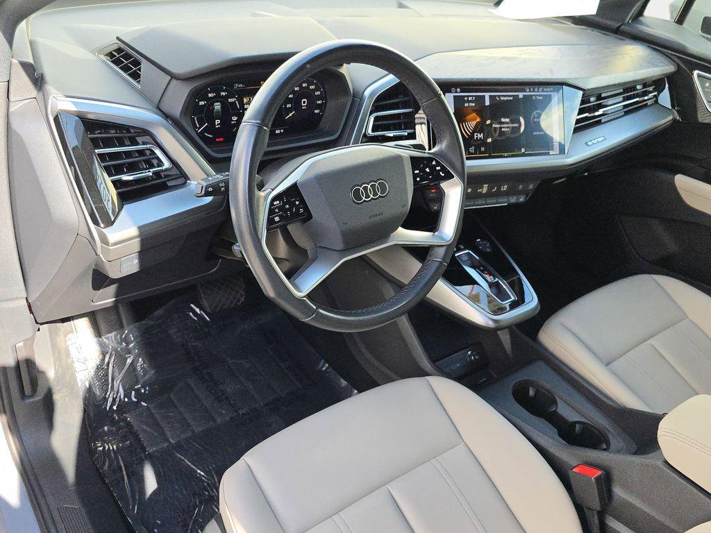 used 2024 Audi Q4 e-tron car, priced at $29,799