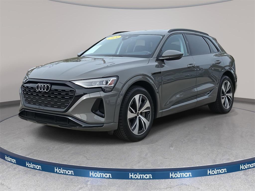 used 2024 Audi Q8 e-tron car, priced at $38,999