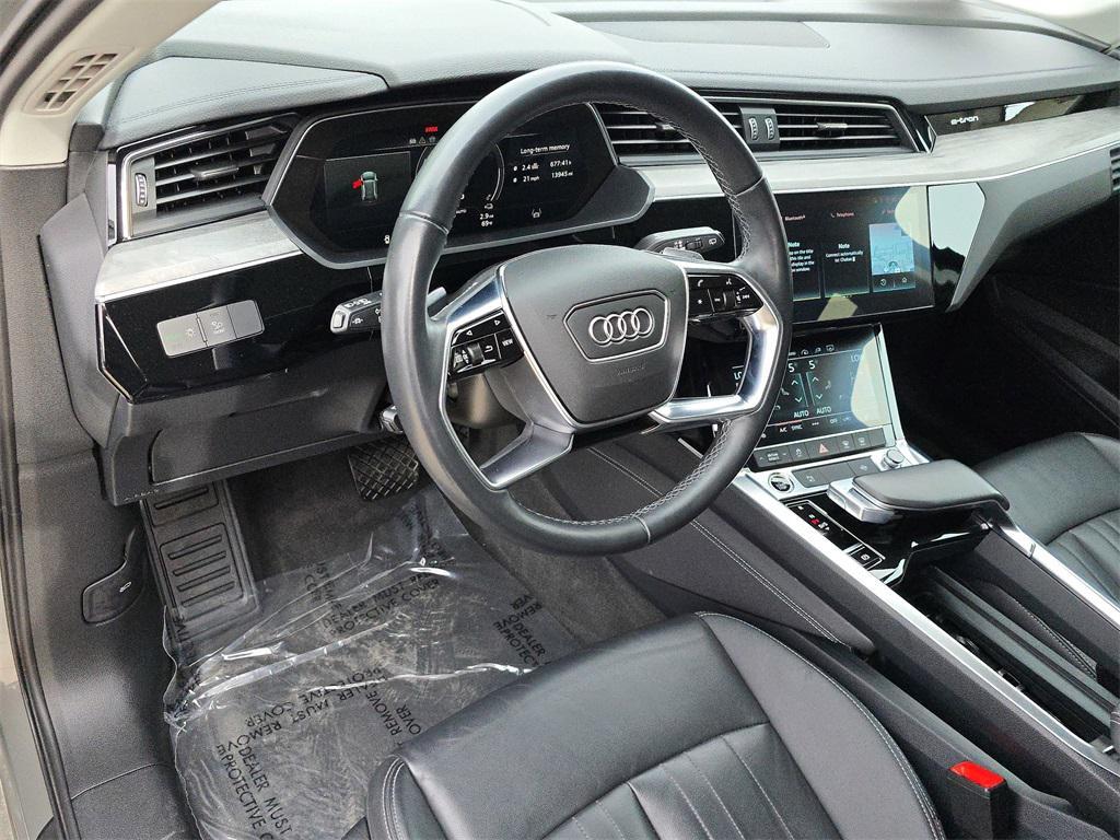 used 2024 Audi Q8 e-tron car, priced at $38,999