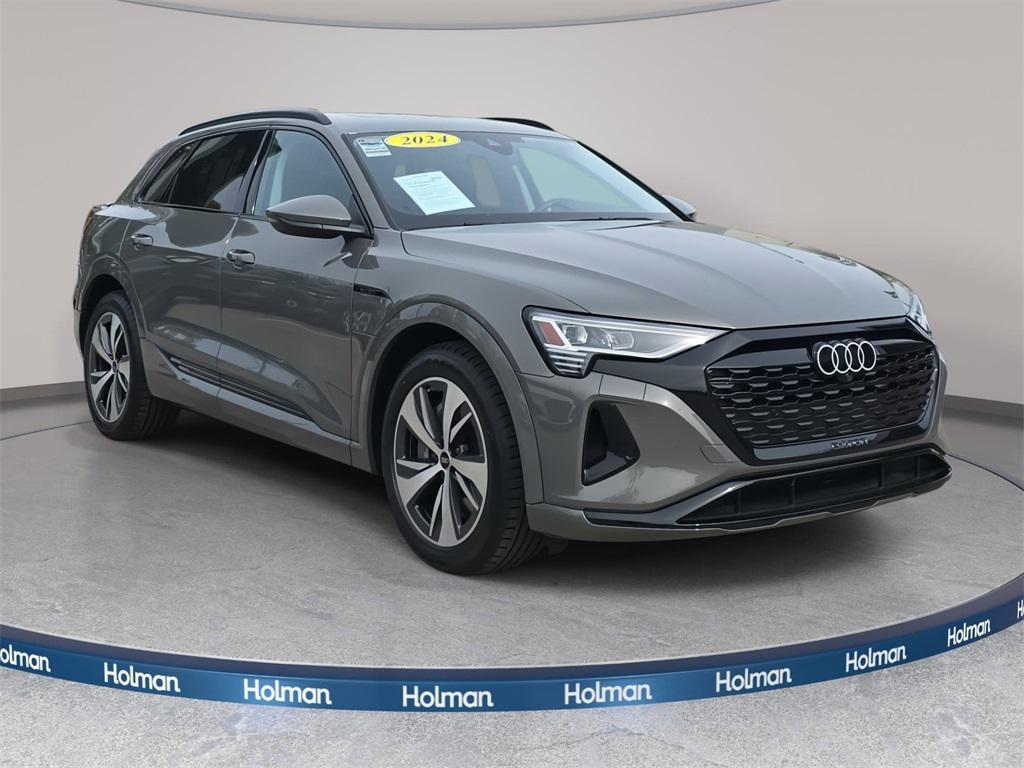used 2024 Audi Q8 e-tron car, priced at $38,999