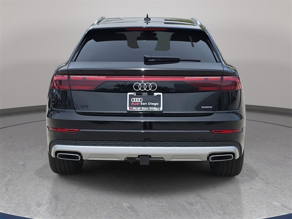 new 2025 Audi Q8 car, priced at $83,185
