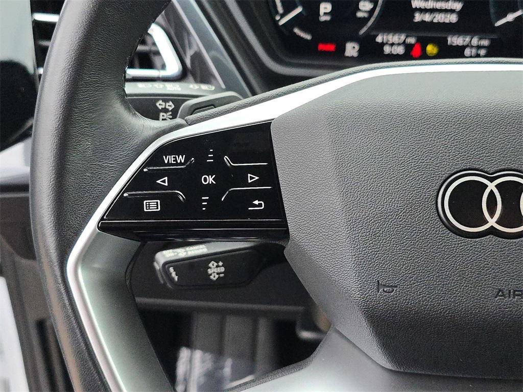 used 2023 Audi Q4 e-tron Sportback car, priced at $25,995