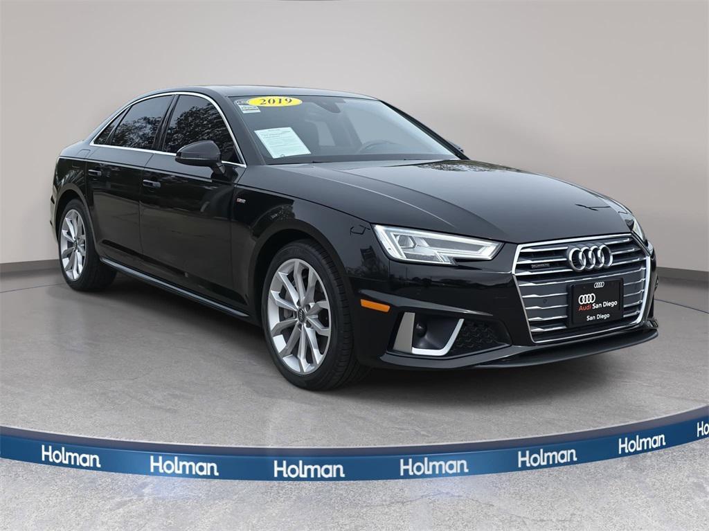 used 2019 Audi A4 car, priced at $20,500