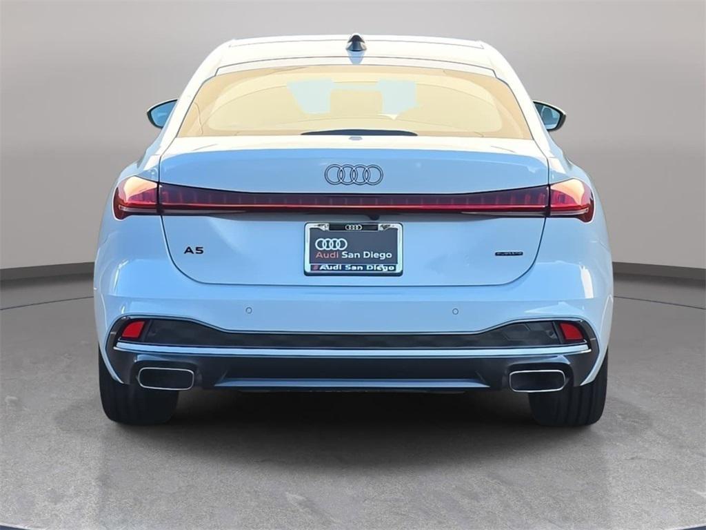 new 2025 Audi A5 car, priced at $55,675