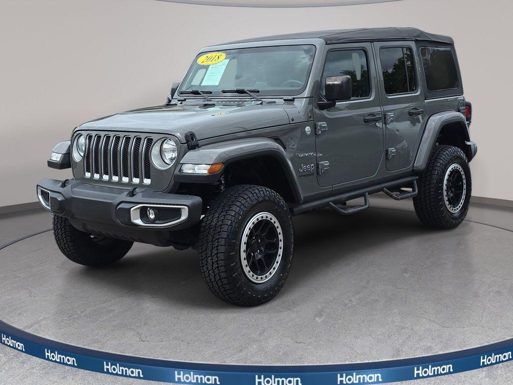 used 2018 Jeep Wrangler Unlimited car, priced at $24,999