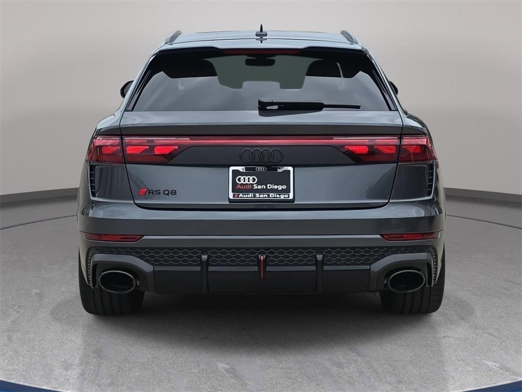 new 2025 Audi RS Q8 car, priced at $155,290