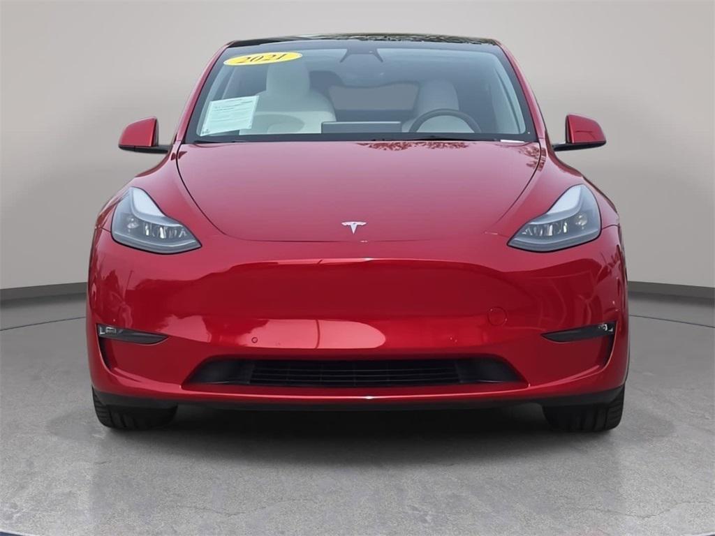 used 2021 Tesla Model Y car, priced at $27,995