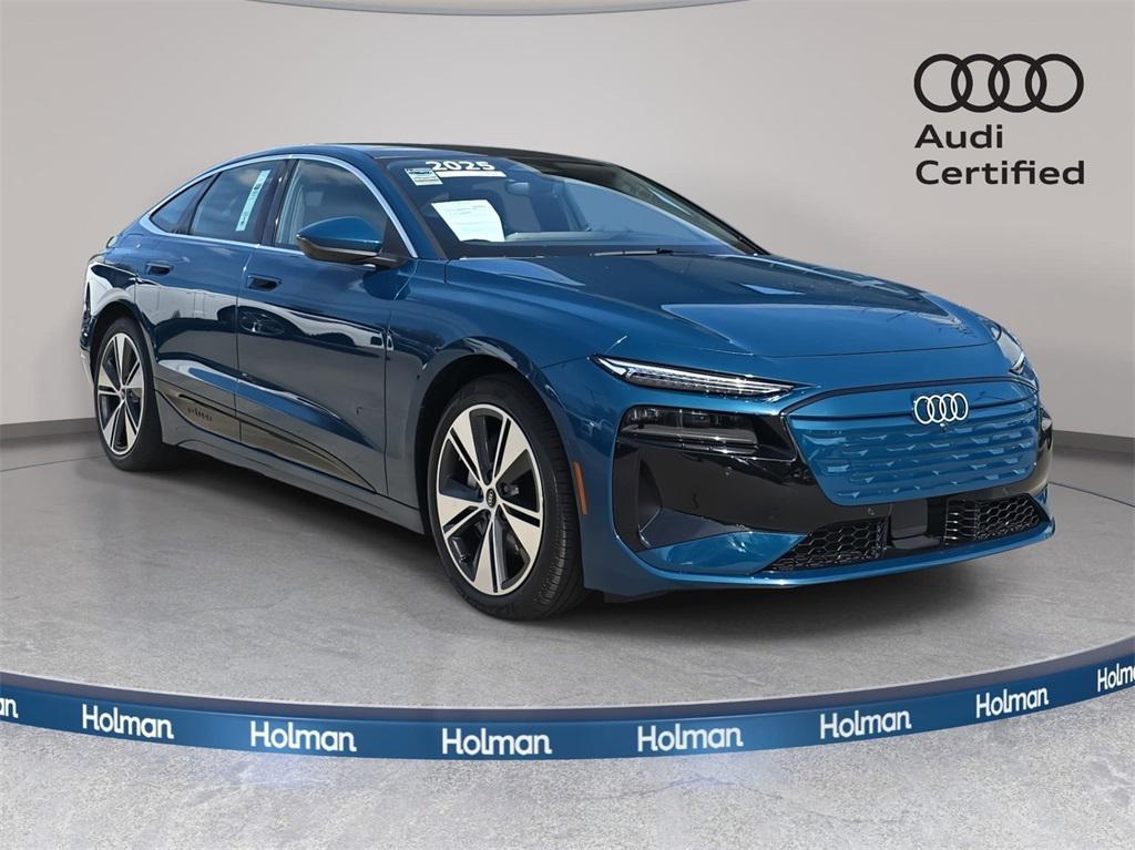 used 2025 Audi A6 e-tron car, priced at $52,990