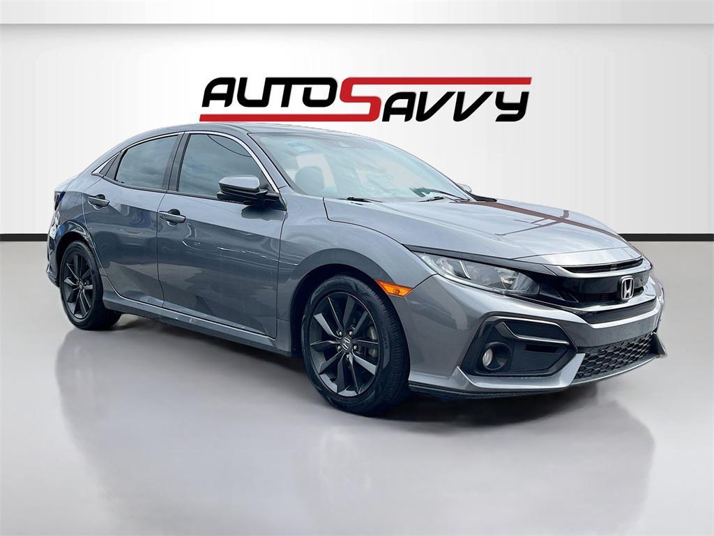 used 2021 Honda Civic car, priced at $18,000