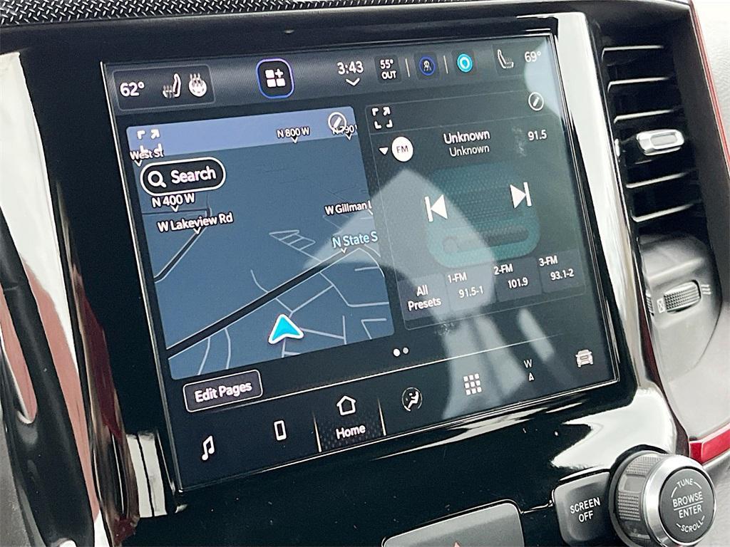 used 2022 Ram 1500 car, priced at $33,700