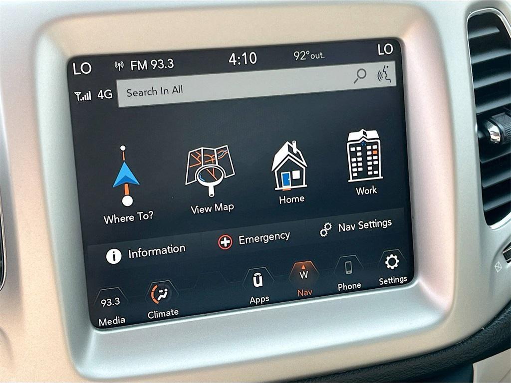 used 2020 Jeep Compass car, priced at $15,000