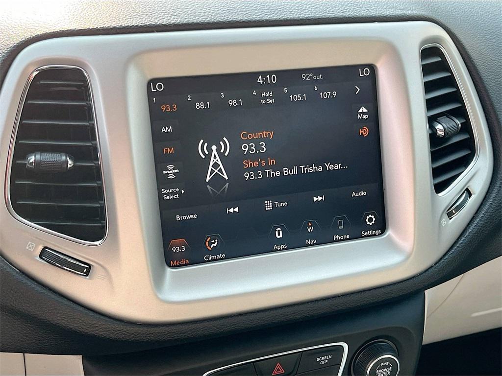 used 2020 Jeep Compass car, priced at $15,000