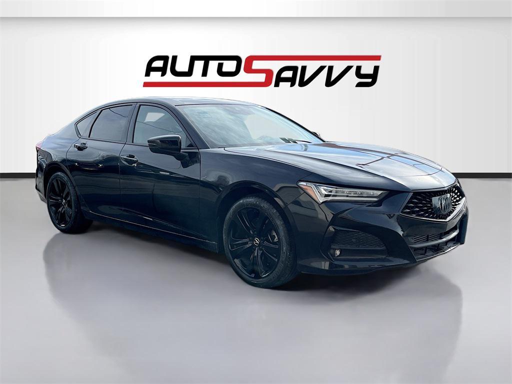 used 2022 Acura TLX car, priced at $28,300