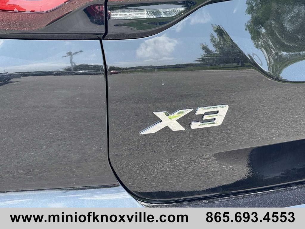2024 Black Sapphire Metallic BMW X3