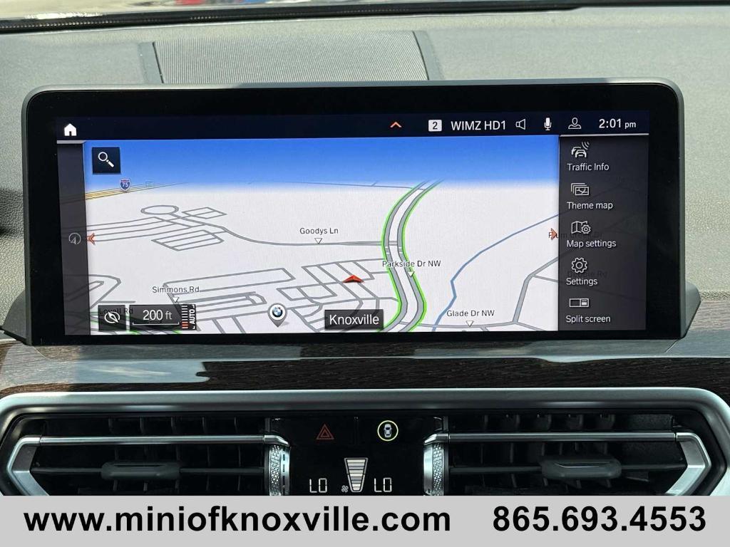 2024 Black Sapphire Metallic BMW X3