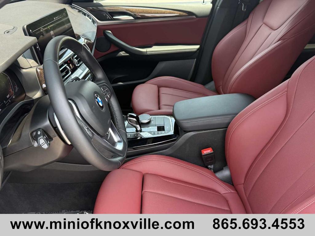 2024 Black Sapphire Metallic BMW X3