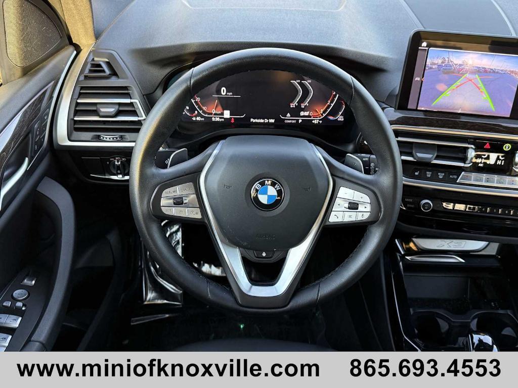 used 2023 BMW X3 car, priced at $32,901