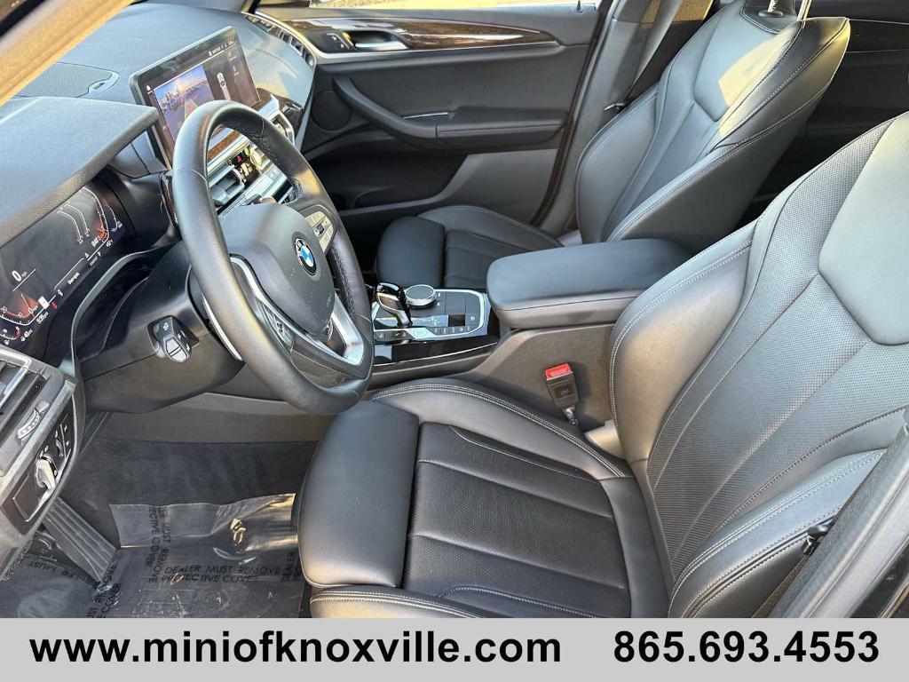 used 2023 BMW X3 car, priced at $32,901