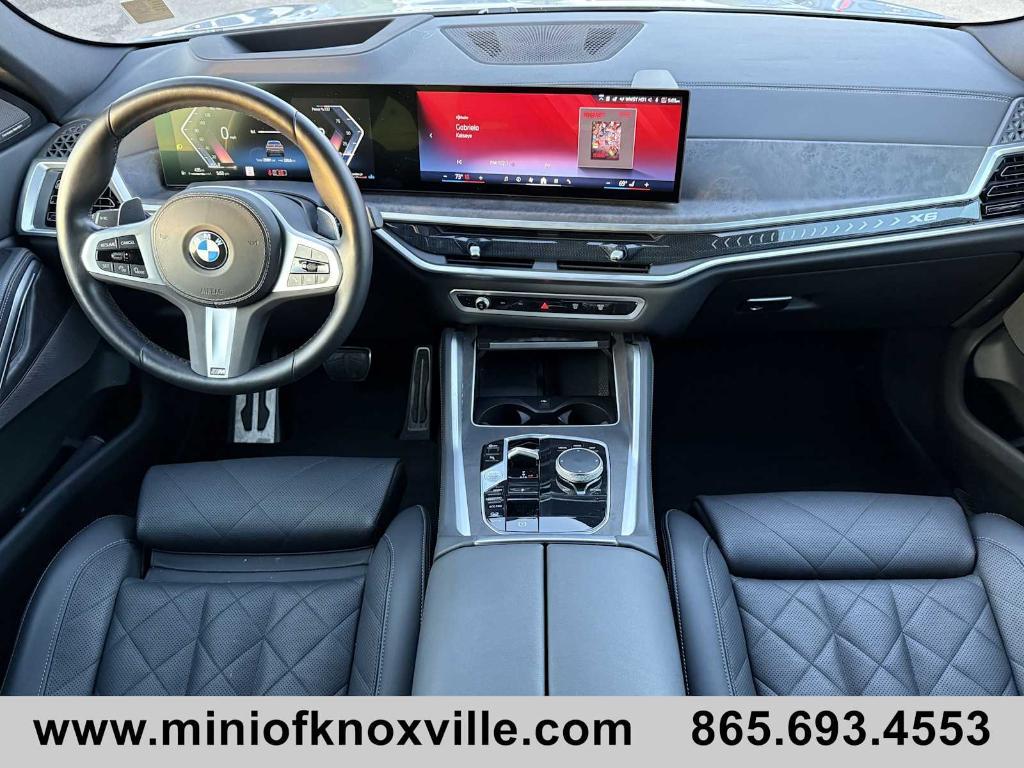 used 2024 BMW X6 car, priced at $63,550