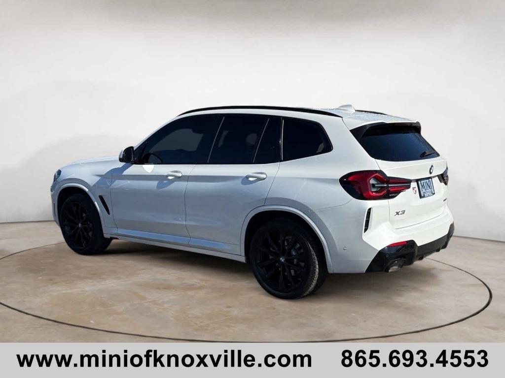 used 2023 BMW X3 car, priced at $39,901