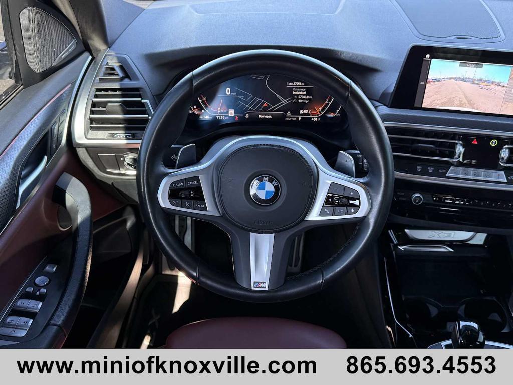 used 2023 BMW X3 car, priced at $39,901
