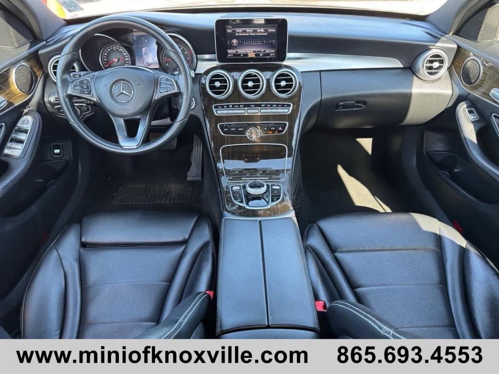 used 2018 Mercedes-Benz C-Class car, priced at $17,460