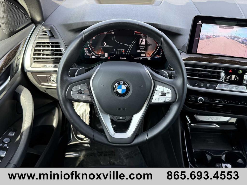 used 2023 BMW X3 car, priced at $37,901