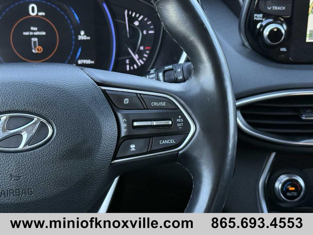 used 2019 Hyundai Santa Fe car, priced at $18,460