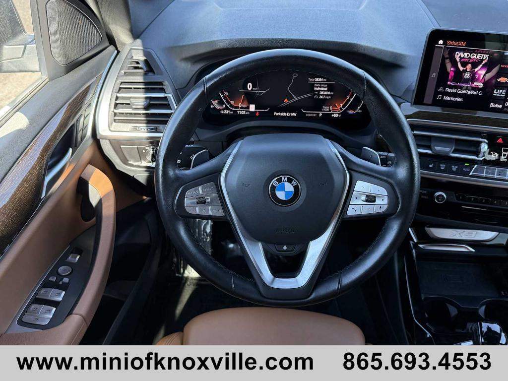 used 2023 BMW X3 car, priced at $35,550