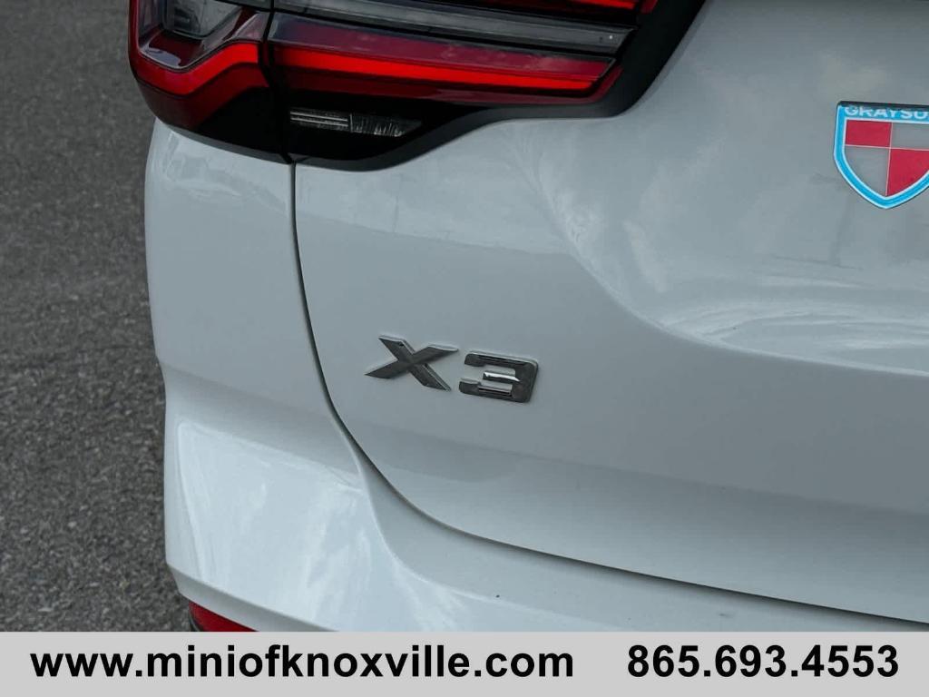 used 2024 BMW X3 car, priced at $40,847