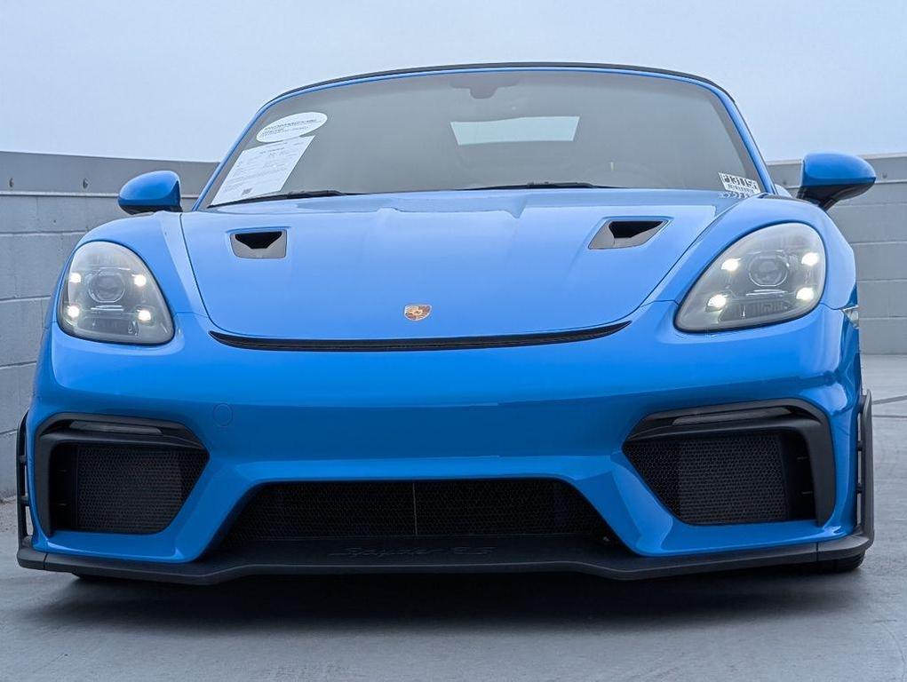 used 2025 Porsche 718 Spyder car, priced at $179,900