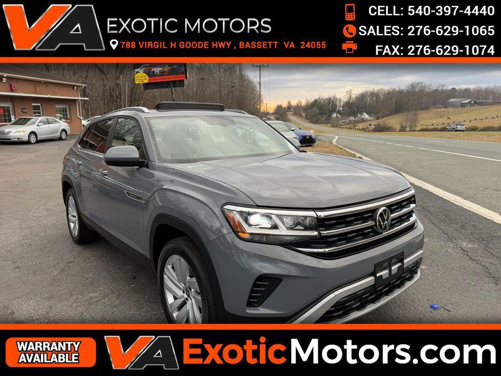 used 2021 Volkswagen Atlas Cross Sport car, priced at $19,995
