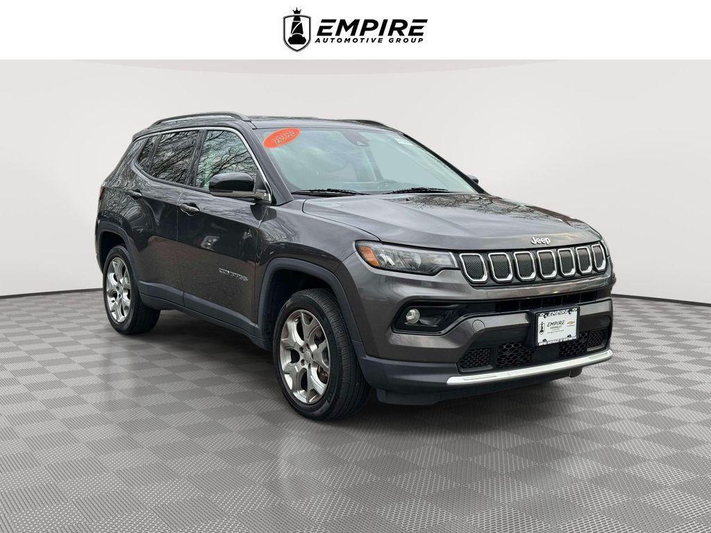 used 2022 Jeep Compass car, priced at $19,202