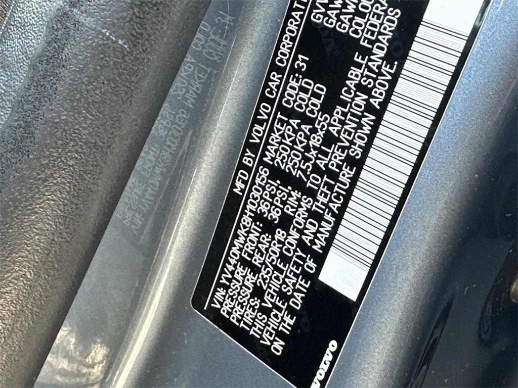 used 2017 Volvo V60 Cross Country car, priced at $12,494