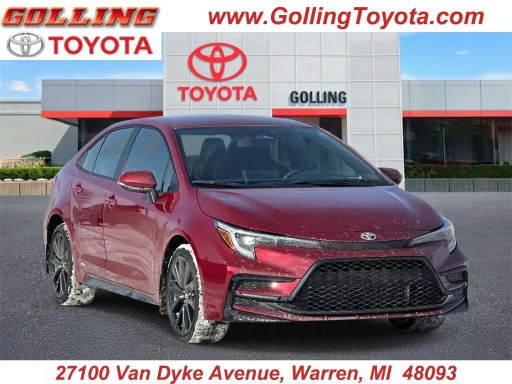 new 2026 Toyota Corolla Hybrid car, priced at $30,995